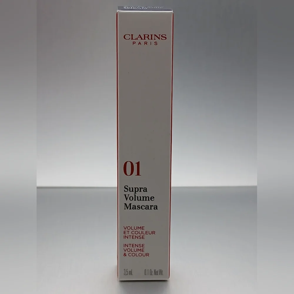 5 For $25 Item🌸 Clarins 01 Supra Volume Mascara INTENSE BLACK - Picture 2 of 5